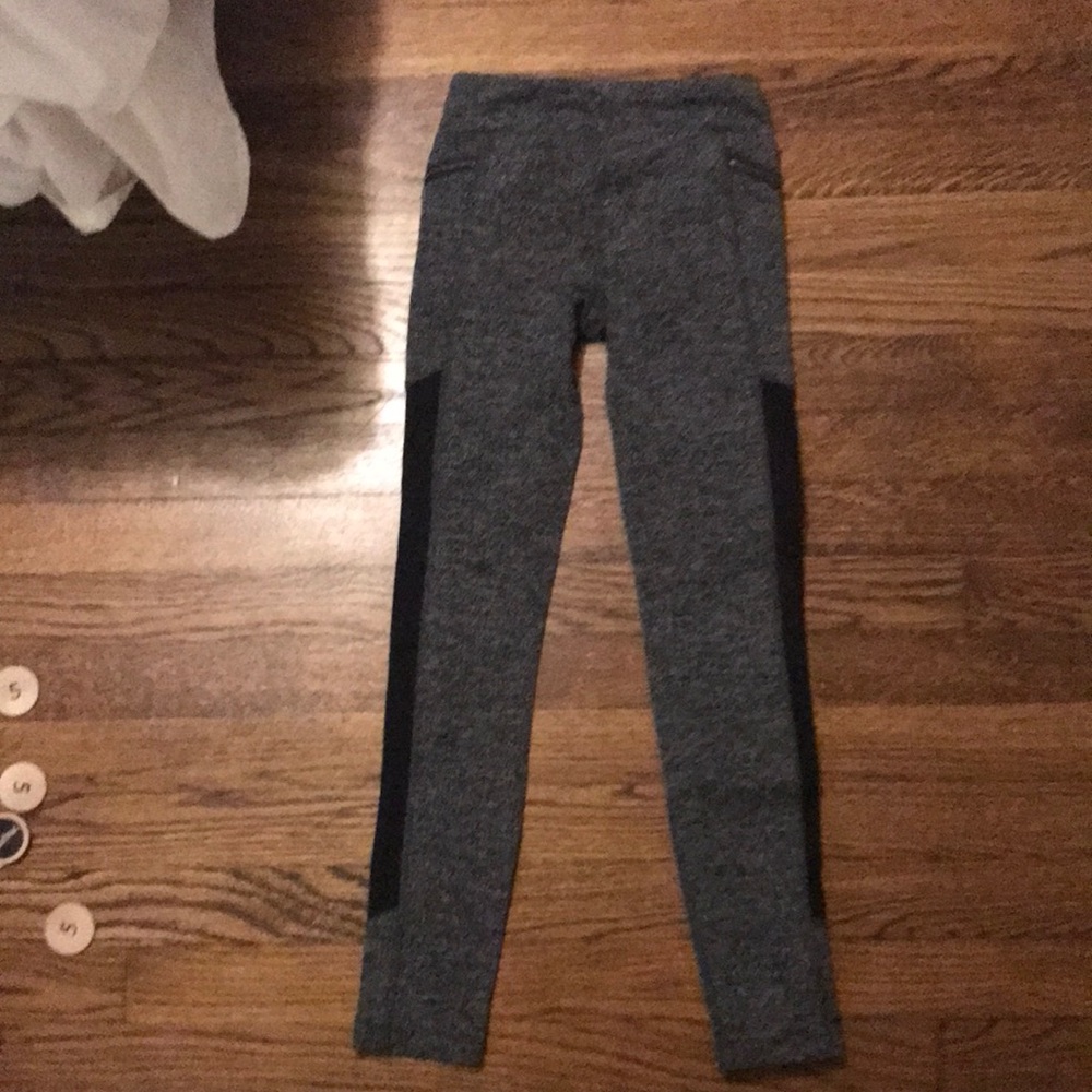Athleta girl chevron leggings size 7